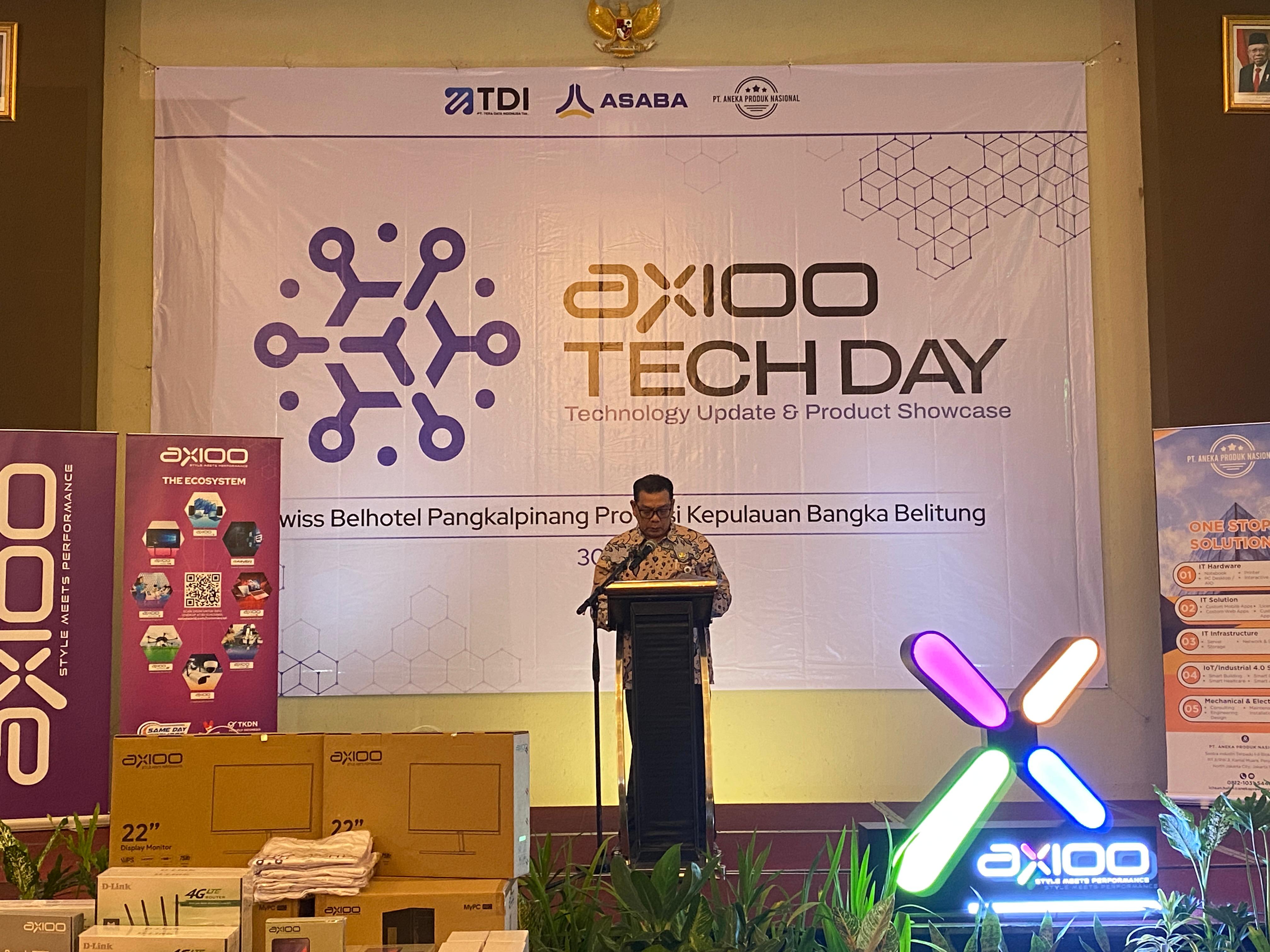 Sosialisasi AXIOO Tech Day 2024 Tingkatkan Penggunaan Produk Lokal  