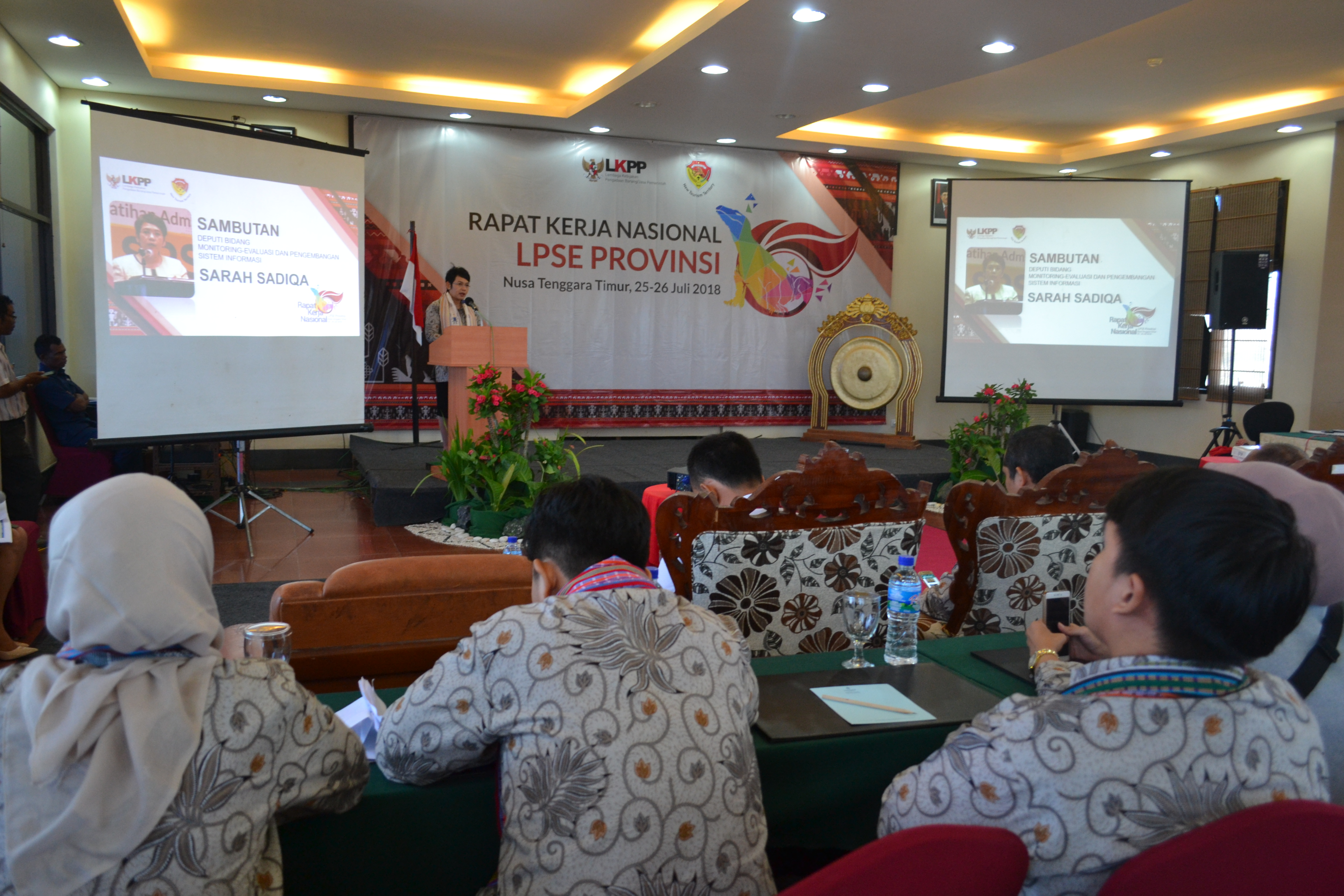 Raker LPSE Provinsi Nasional : LKPP dan LPSE Perlu Pemahaman dan Semangat yang Sama dalam Mensukseskan Penerapan Aplikasi SPSE Terbaru