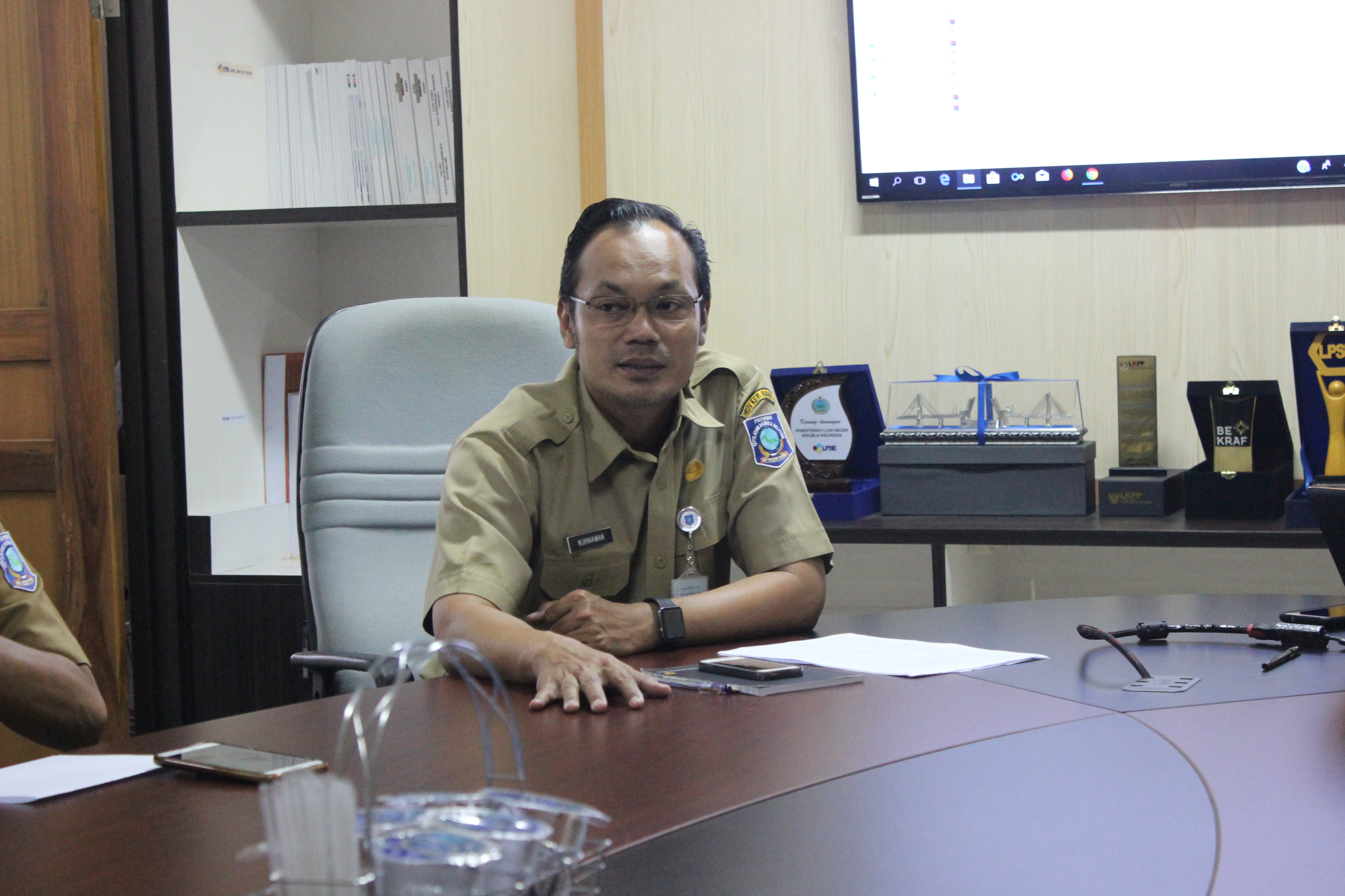 Kepala Biro Layanan Pengadaan Konsolidasi Bersama Pengelola LPSE Provinsi