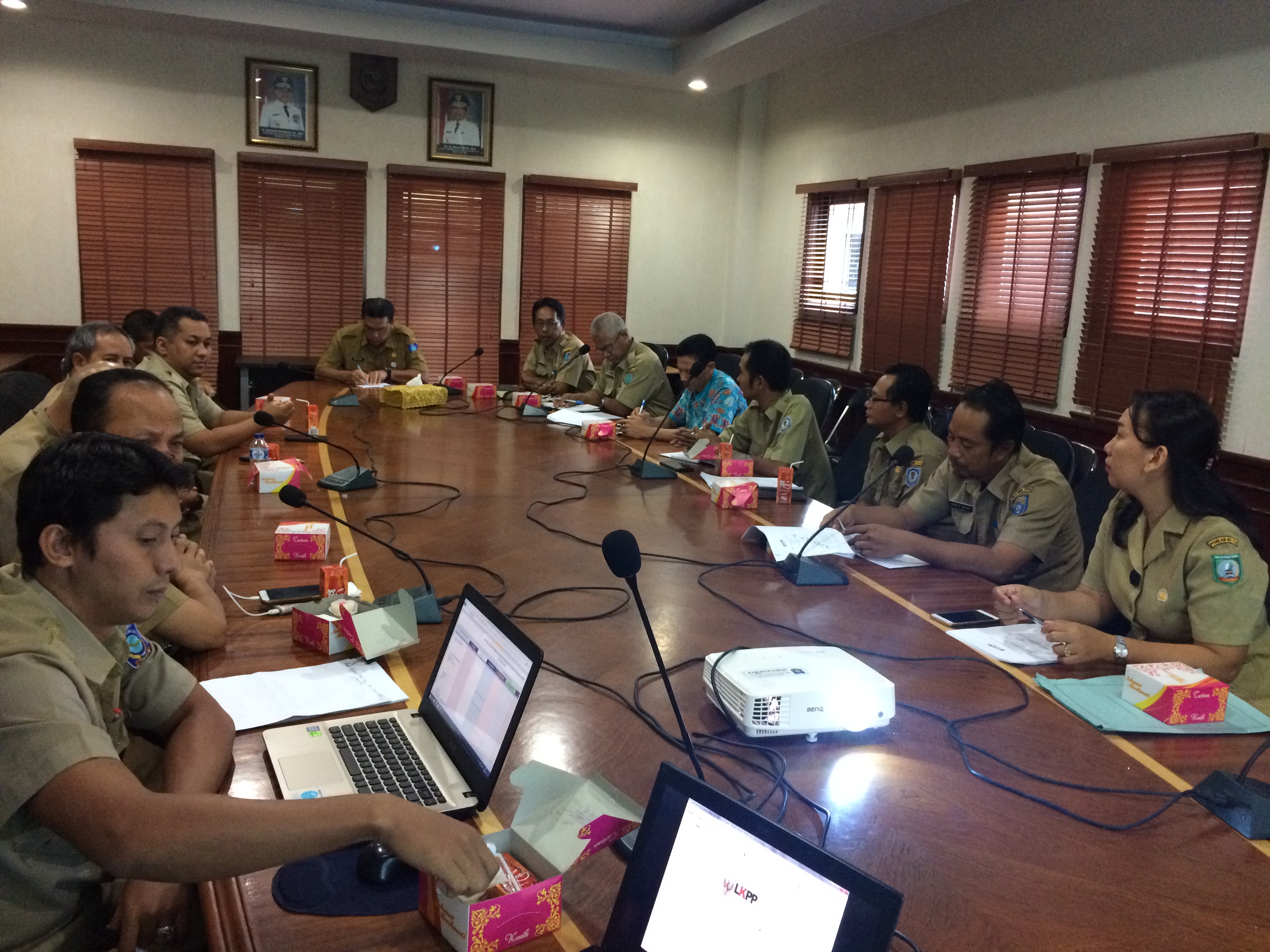 Rakor Pembahasan terkait Draf Perubahan PERKA LKPP No. 2 Tahun 2010