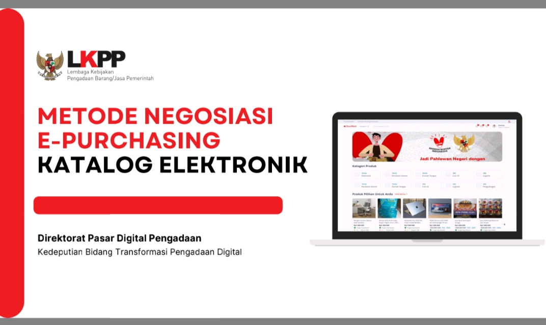Bimbingan Teknis terkait Teknik Negosiasi dalam e-Purchasing secara daring